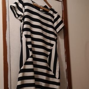 Vero Moda striped shift dress